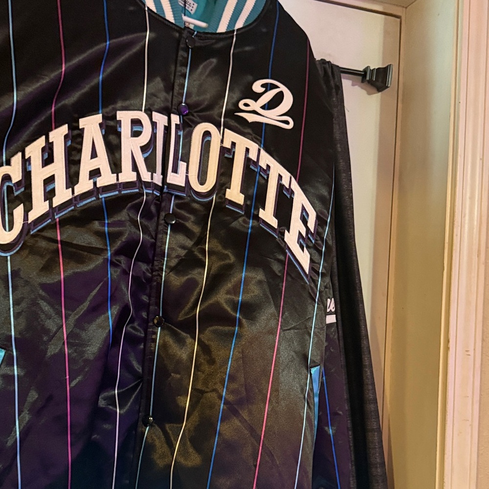 Charlotte Black Bomber Jacket